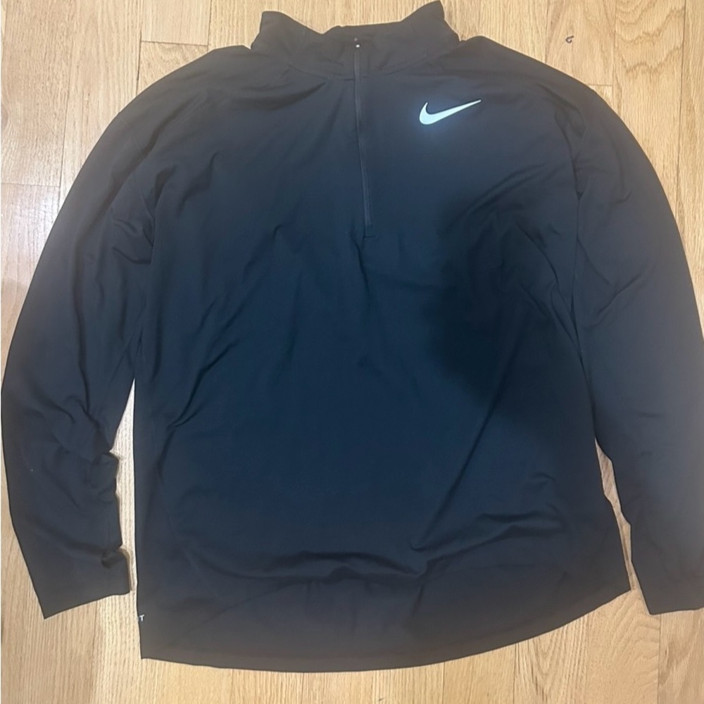 Nike Dri-FIT Black Running Top
